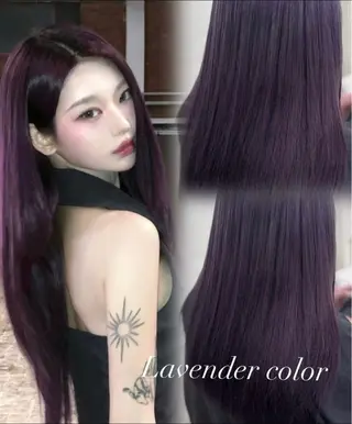 セミロング カラー navi所属・トレンドヘア/ ワンホン/aimiのヘアスタイル