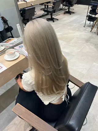 ロング ブリーチ/髪質改善 shiinaのヘアスタイル