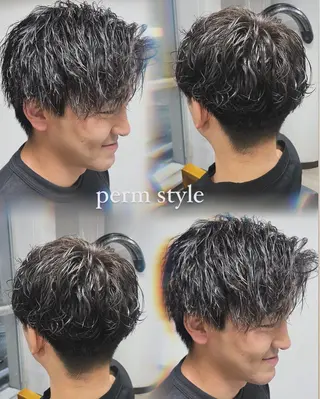 メンズ 'oli所属・難波'oli【オリ】 美容室のヘアスタイル