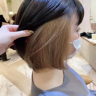 ミディアム 代表山口ひな 髪質改善のプロのヘアスタイル