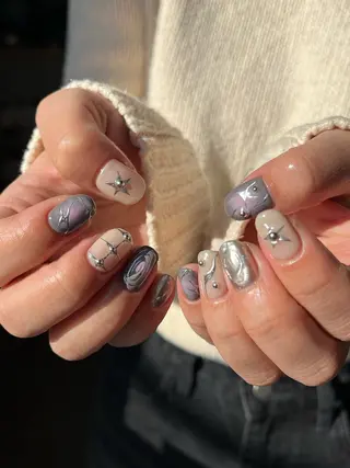 ネイル 🍒 akariのネイルデザイン