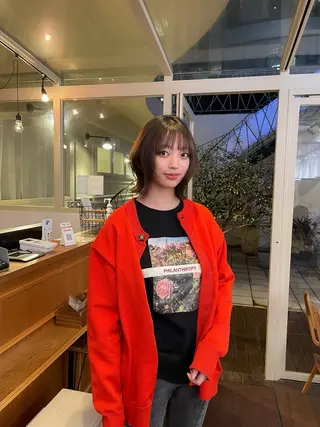 ショート カラー メイクス表参道所属・ショート/ボブ 矢野湧也のヘアスタイル