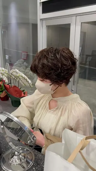 ショート 髪質改善/美髪縮毛矯 正のスペシャリストのヘアスタイル