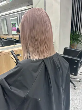 ミディアム カラー ハイトーン/ブリーチ 🎀/𝑵𝒐𝒆のヘアスタイル