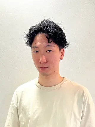 パーマ メンズ 茅ヶ崎パーマ特化/ スパイラル/ハルキのヘアスタイル