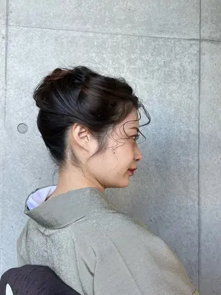 ヘアアレンジ 堀田 結香のヘアスタイル