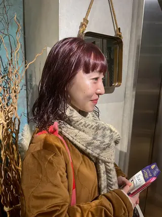 カラー 🍒暖色カラー🍒 ueno aiのヘアスタイル