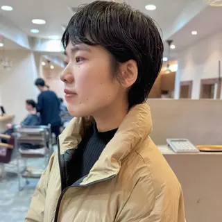 ショート パーマ gotoday shaire salon 神戸三宮所属・ショート/パーマ/ MIOのヘアスタイル