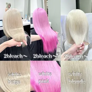 ショート カラー ❄️💛エクステ ブリーチ❄️yukiのヘアスタイル