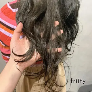 セミロング カラー friity所属・🕊️ HONOKAのヘアスタイル