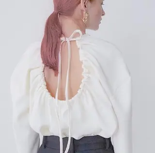 セミロング カラー 三浦 望のヘアスタイル