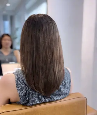 ミディアム SHU/レイヤー /韓国ヘアのヘアスタイル