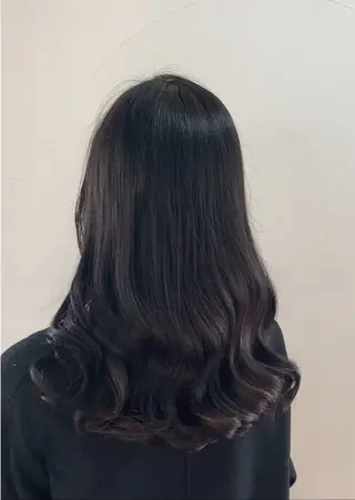 ロング カラー mopa所属・mopa_kaede 暖色カラー/ロングのヘアスタイル