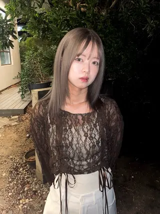 ミディアム NiL所属・藤浪 駿のヘアスタイル