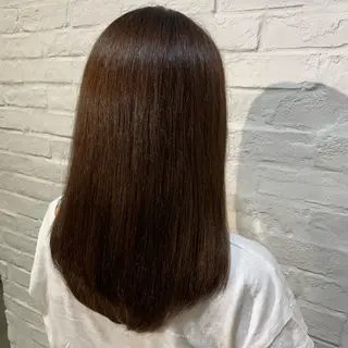 ミディアム カラー 山本 陸央のヘアスタイル