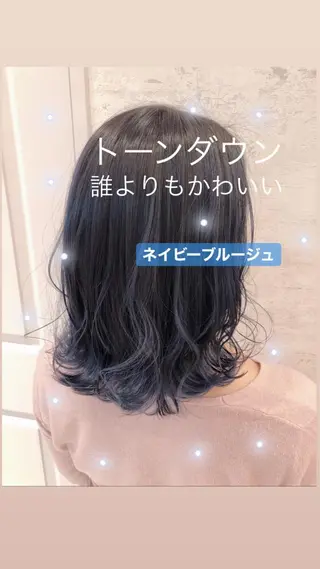 ミディアム 代表山口ひな 髪質改善のプロのヘアスタイル