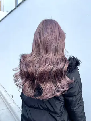 ロング カラー 🦋韓国hair🦋 エクステ店長sakiのヘアスタイル