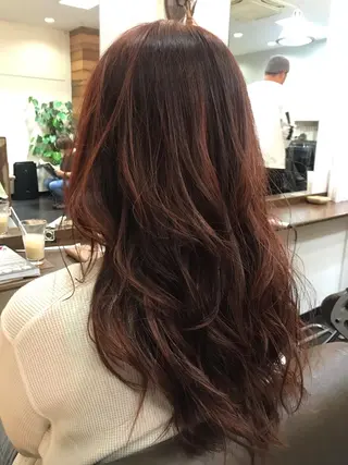 ロング 【お悩み解決】 松尾一気のヘアスタイル