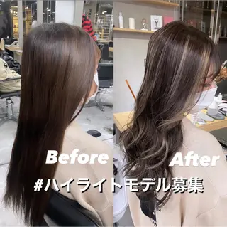 ロング REDEAL SHIBUYA所属・maya/レイヤー カット/ミインパーマのヘアスタイル