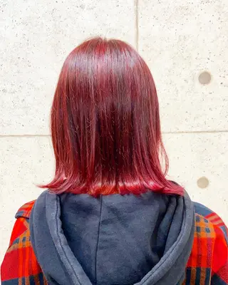 ミディアム ヘアセット☆ 髪質改善カラー☆まいのヘアスタイル