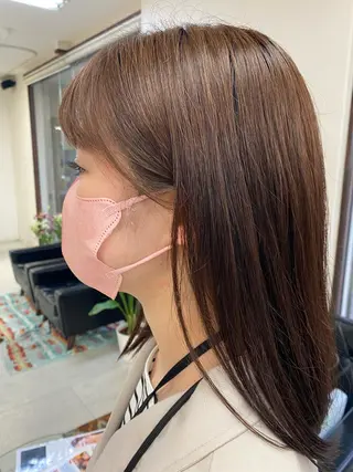 ミディアム 月野涼風 /レイヤーカットのヘアスタイル