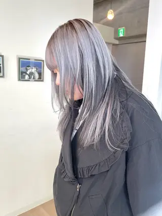 ロング カラー レイヤーカットとハイ トーン/HIROKIのヘアスタイル