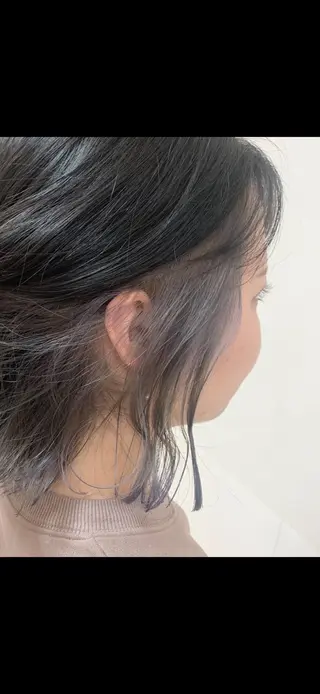 ミディアム カラー 透明感/韓国風 🇰🇷RYUKIのヘアスタイル