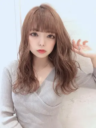 ミディアム 代表山口ひな 髪質改善のプロのヘアスタイル