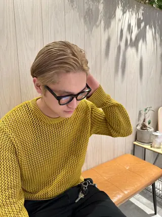 カラー メンズ 🖤KURUMI🖤 潤艶・髪質改善のヘアスタイル