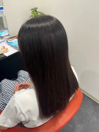 カラー ヴァンカウンシル岐阜所属・沢木 陽菜のヘアスタイル