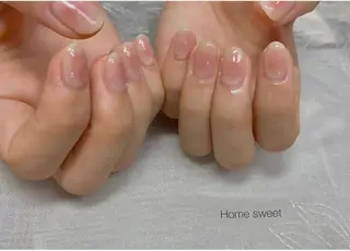 ネイル ショートネイル. Home sweetのネイルデザイン