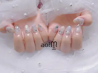 ネイル 葵うさぎ所属・葵うさぎ AIのネイルデザイン