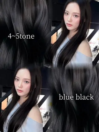 ロング カラー レイヤー/韓国❣️ 縮毛矯正/おばかんのヘアスタイル