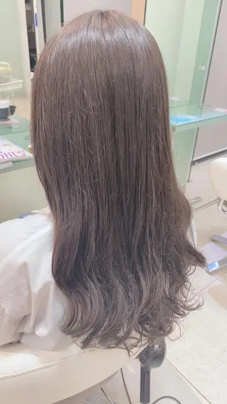 ロング カラー 宮澤 美幸のヘアスタイル