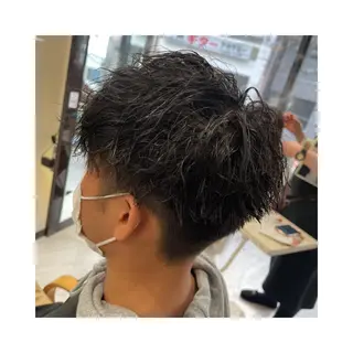 ショート パーマ メンズ ✨メンズ支持率no1 野上✨のヘアスタイル