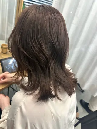 ミディアム カラー lelu所属・lelu / 佐々木のヘアスタイル