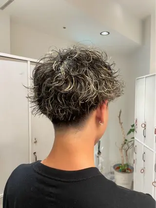 メンズ momo fizelleのヘアスタイル