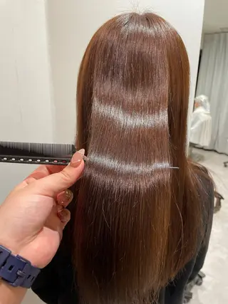 ロング カラー 👑艶髪/カラー/ アレンジ/特化👑のヘアスタイル