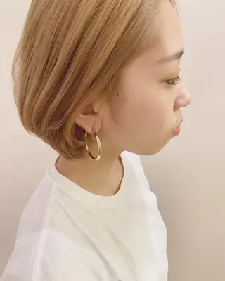 ショート カラー ヘアアレンジ la fith所属・rico_by ヘアとアイブロウのヘアスタイル