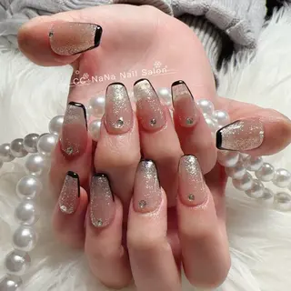 ネイル 💎CC・NaNa 韓国風ネイル🌙Cのネイルデザイン