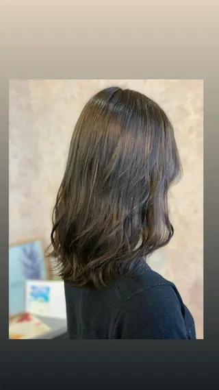 セミロング ank classic hair【アンククラシックヘアー】所属・バレ、ハイライト モデル募集　齋藤祐哉のヘアスタイル