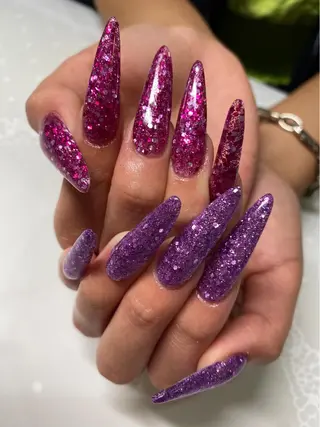 ロング ネイル nail salon azuのネイルデザイン
