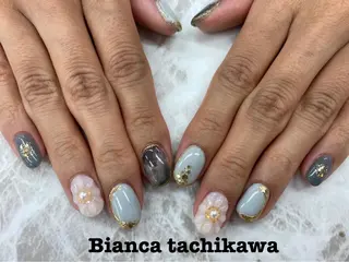 ネイル Bianca 立川店 小川のネイルデザイン