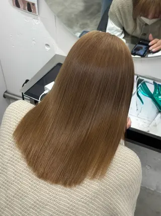 セミロング クロダ ワカハのヘアスタイル
