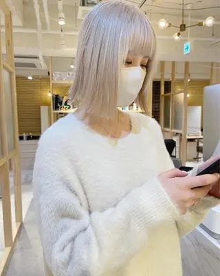 ミディアム PALAN K-Beauty SHINJUKU所属・“ミニモ最高評価獲得 “代表"Kohei"のヘアスタイル