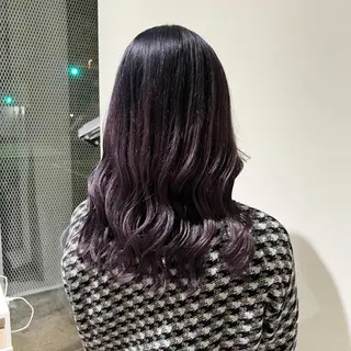 セミロング カラー WHITE EYE 和歌山 眉毛とまつ毛の専門店所属・福家 実輝のマツエク・マツパデザイン