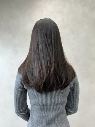 セミロング ako │ soa巻ける縮毛矯正のヘアスタイル