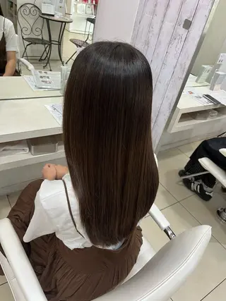 ロング 【髪質改善カラー】 あむ·. ⟡ 🖤のヘアスタイル