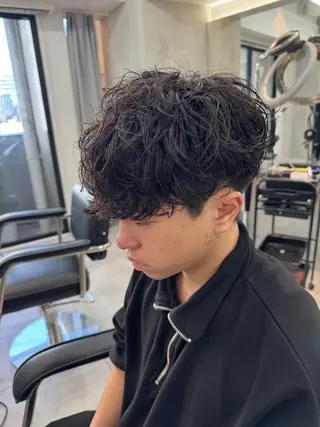 パーマ メンズ 大宮メンズ特化/パー マ職人/小川藍人のヘアスタイル