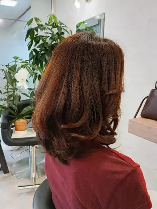 セミロング and g.所属・下釜 みゆきのヘアスタイル